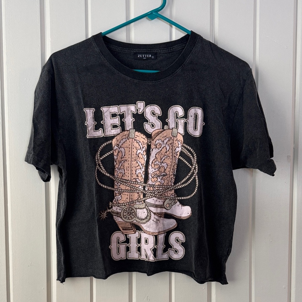 Black Graphic T-Shirt